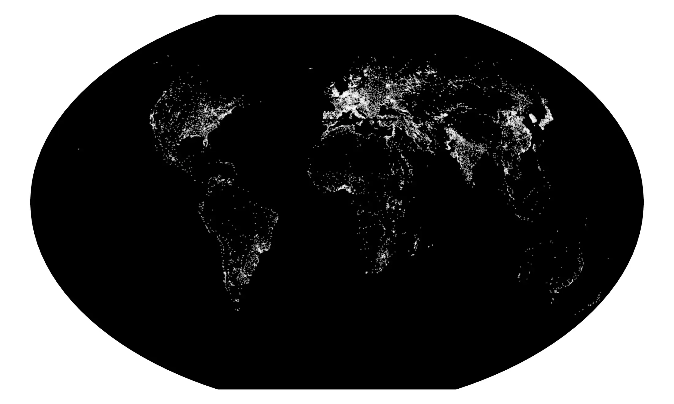 World map (Winkel Tripel projection)